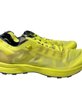 Arc'teryx Norvan womens Neon Yellow Trail Running Shoes size 9.5